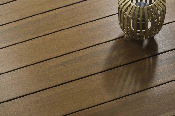 WPC Terrasplank RHK Premium 2,3x13,8x400cm Teak 13.8x2.3x400cm Bruin