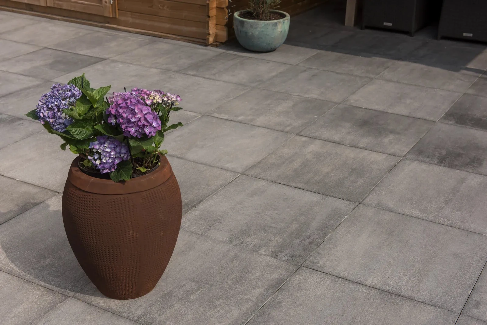 Tremico 6cm Zeeuws bont 60x60x6cm Wit, Zwart
