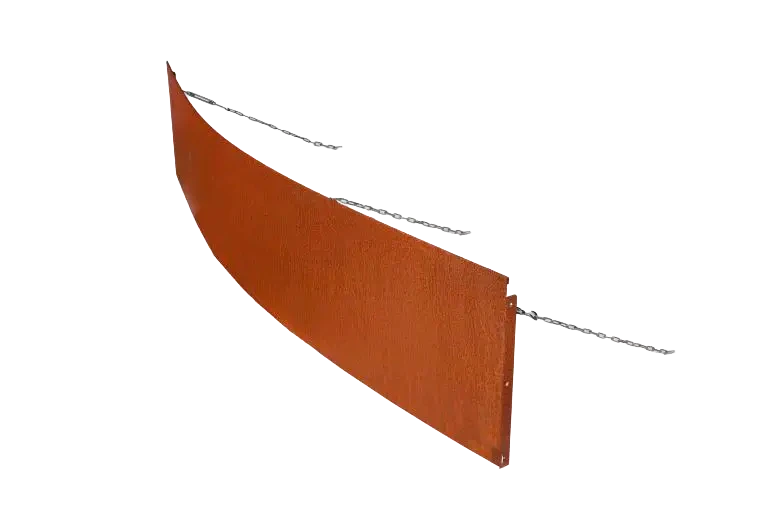 Kantopsluiting Flex 0,2x28x220cm Bruin