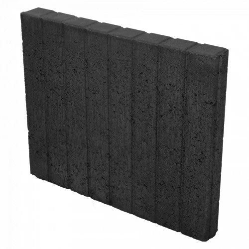 Mini Quadrobandpalissade Zwart 40x6 Excluton