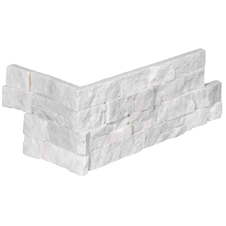 Stone Panels Snow White Marble