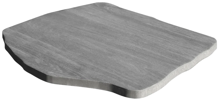 Staptegel Flex Stones Holz Grigio o 42x36x2cm Grijs