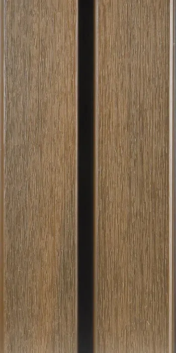 WPC WEO60 Gardenwall 33x170mm (wb 140mm) 290cm Teak 17x3.3x290cm