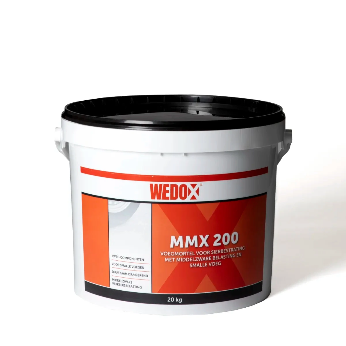 Wedox MMX 200 Zilvergrijs 20kg