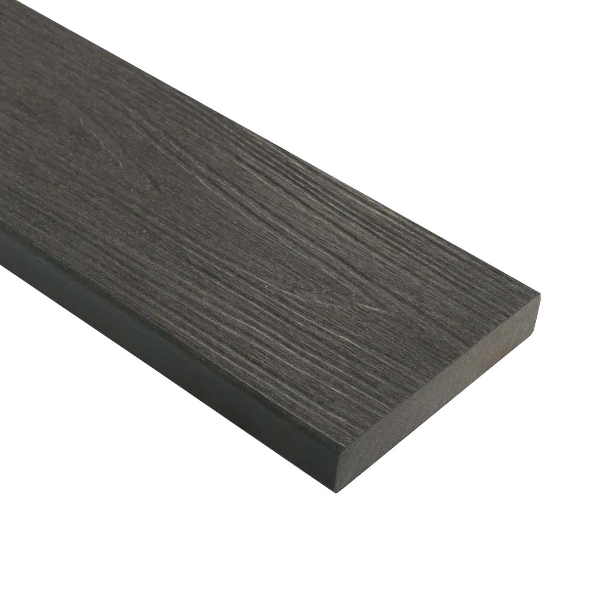 WPC Kantplank Premium 2,3x13,8x300cm Dark Grey 13.8x2.3x300cm
