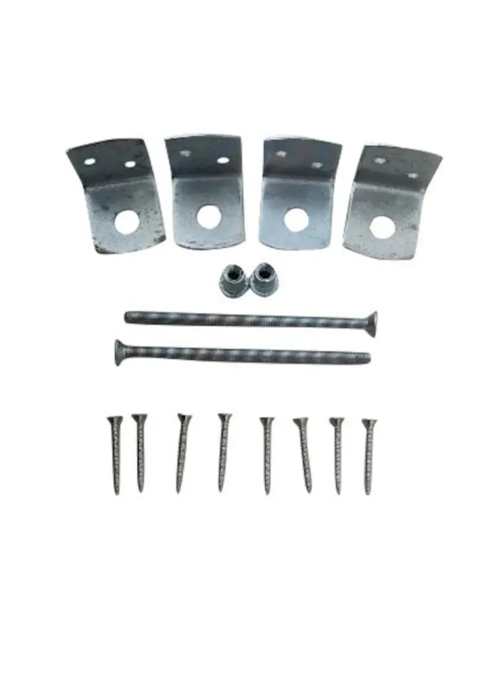 Uni-beslag set GV+schroeven