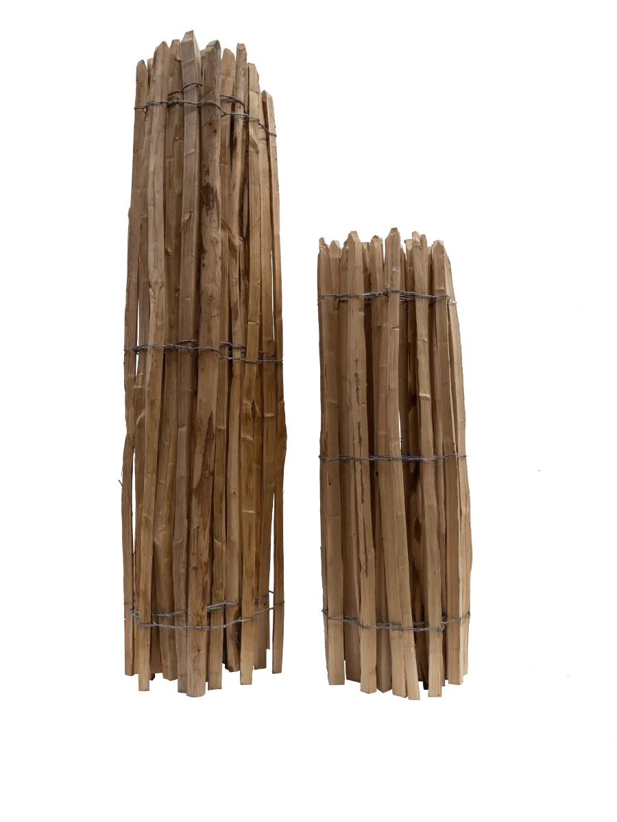 Kastanje Hek 8/10x122x460 460x122x450cm Bruin