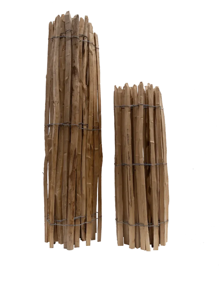 Kastanje Hek 8/10x122x460 460x122x450cm Bruin