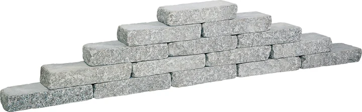 Stapelblokken Graniwall – Grey Rockface