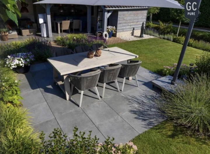 GeoCeramica® Fiordi 40x80x4cm Fumo