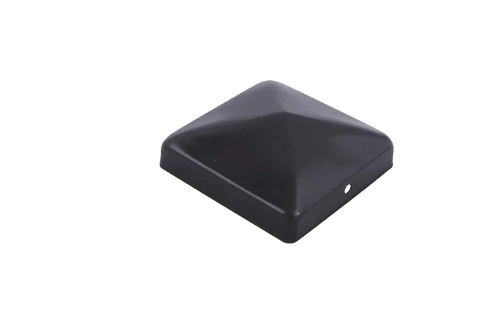 Paalornament piramide zwart