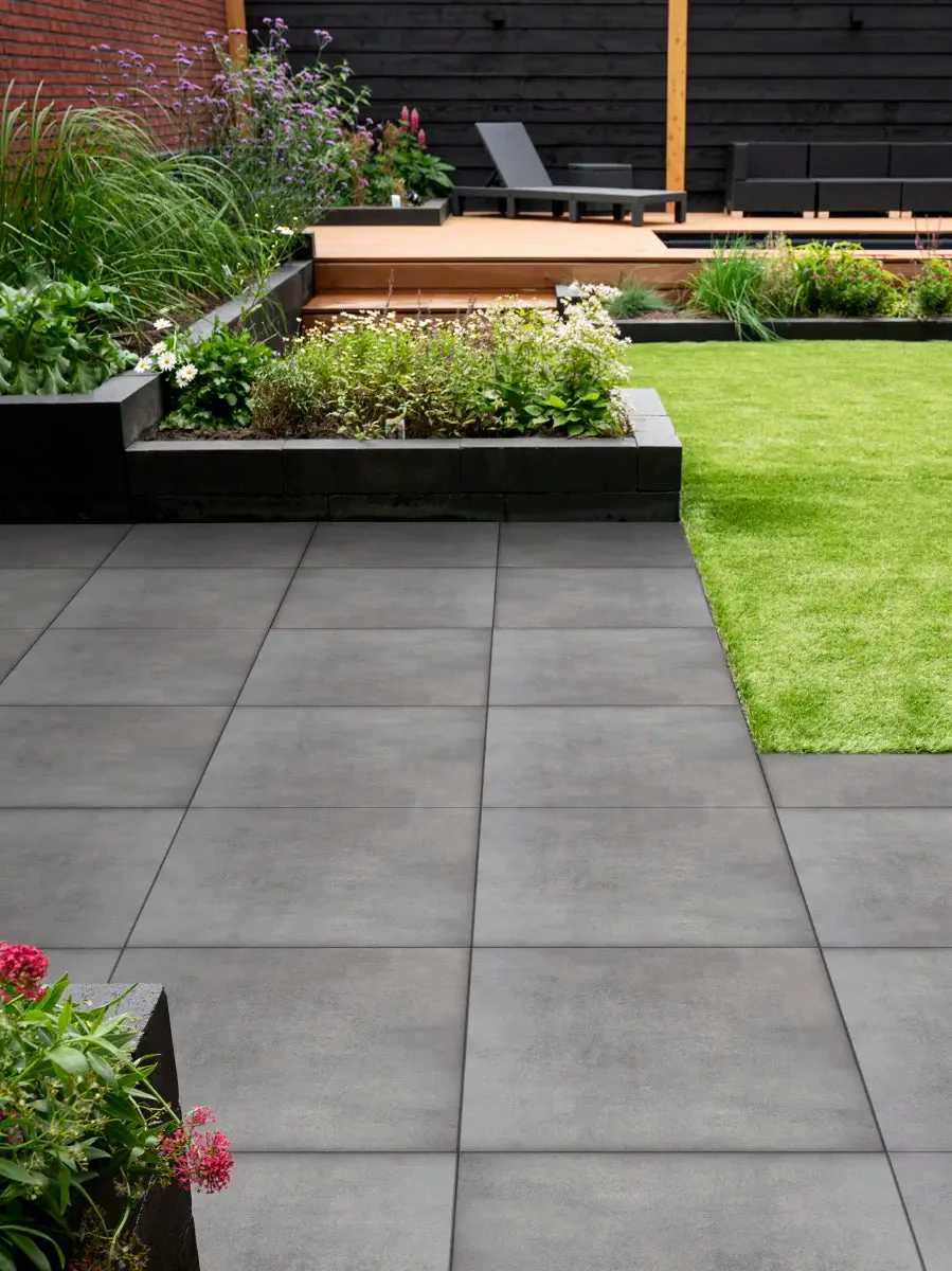 Ceramiton Base 60x60x4cm 60x4x60cm Grey