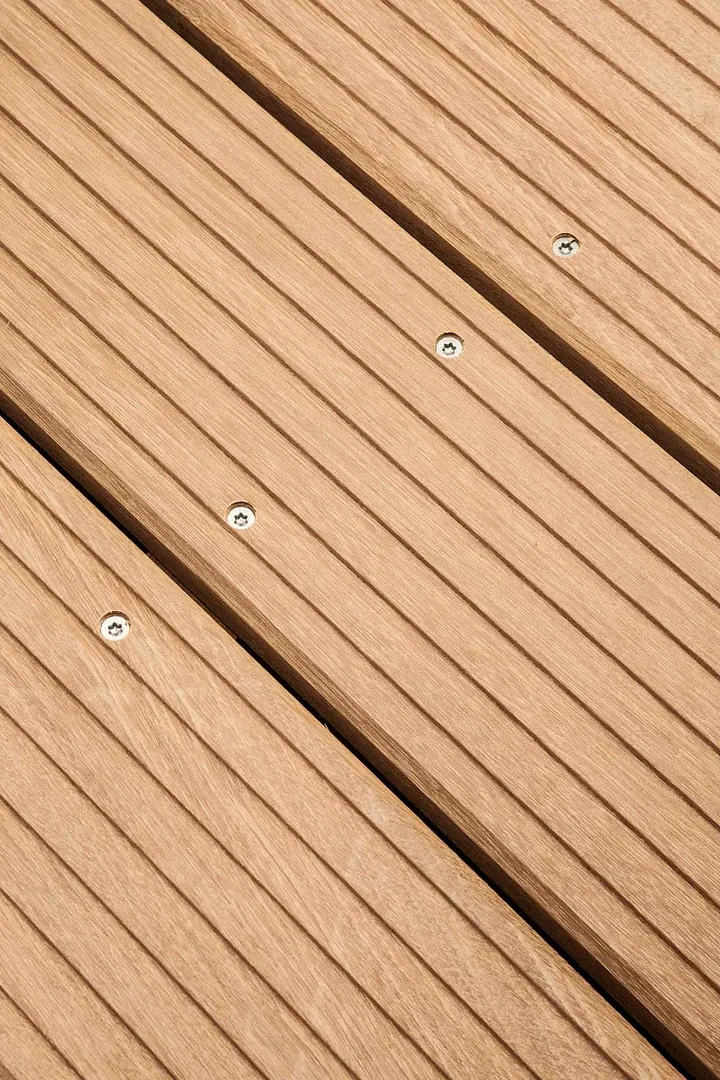 Bangkirai terrasplank glad/grof Premium 2,1x14,5x244cm 14.5x2.1x488cm Hout