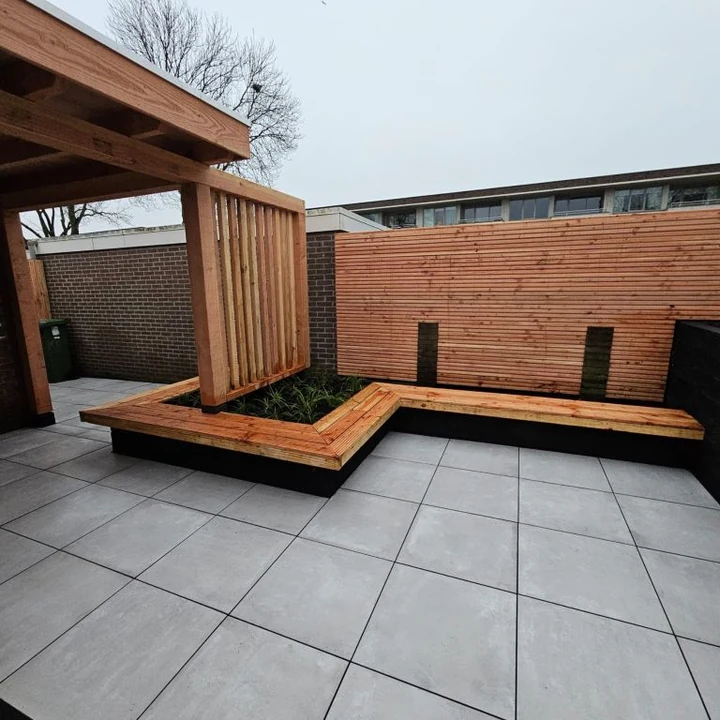 GeoCeramica® Concreet 60x60x4cm Silver