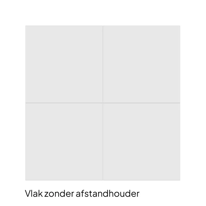 Grootformaat tegel 50x50x5 vlak KOMO 50x50x5cm Grijs