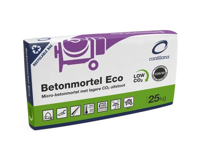 Cantillana Betonmortel C20/25 XC3 PE zak