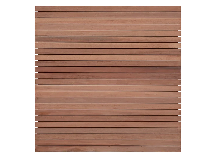 Keruing Scherm 50 180x180cm Premium 180x180x3cm