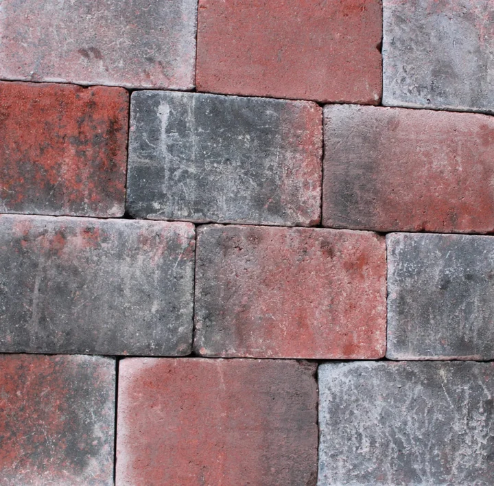 Tambour 20x30x6 rood/zwart 30x20x6cm