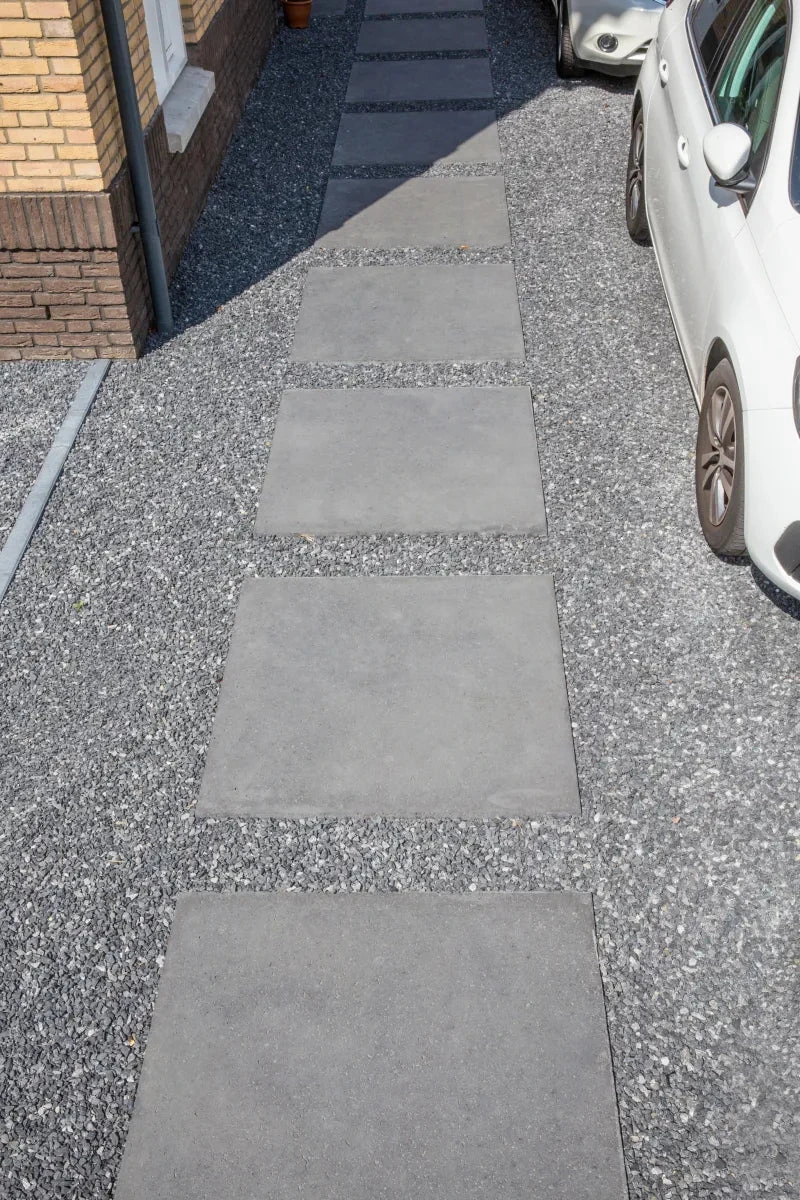 Schellevis Oudhollands Antra Tegel 80x80x10 80x80x10cm Antraciet