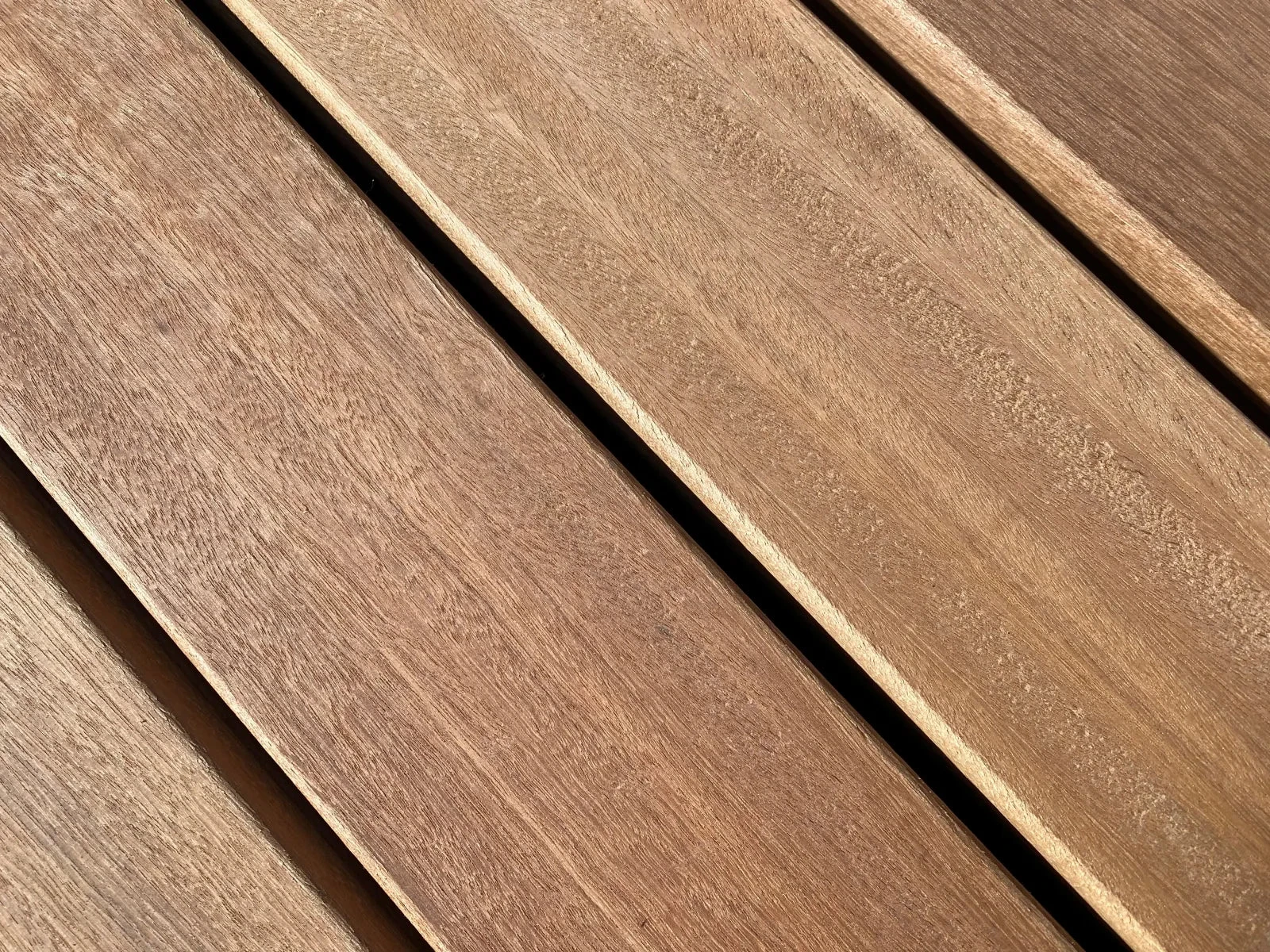 Bangkirai terrasplank v-groeven Premium 1,6x14,5x366cm 14.5x1.6x366cm Hout