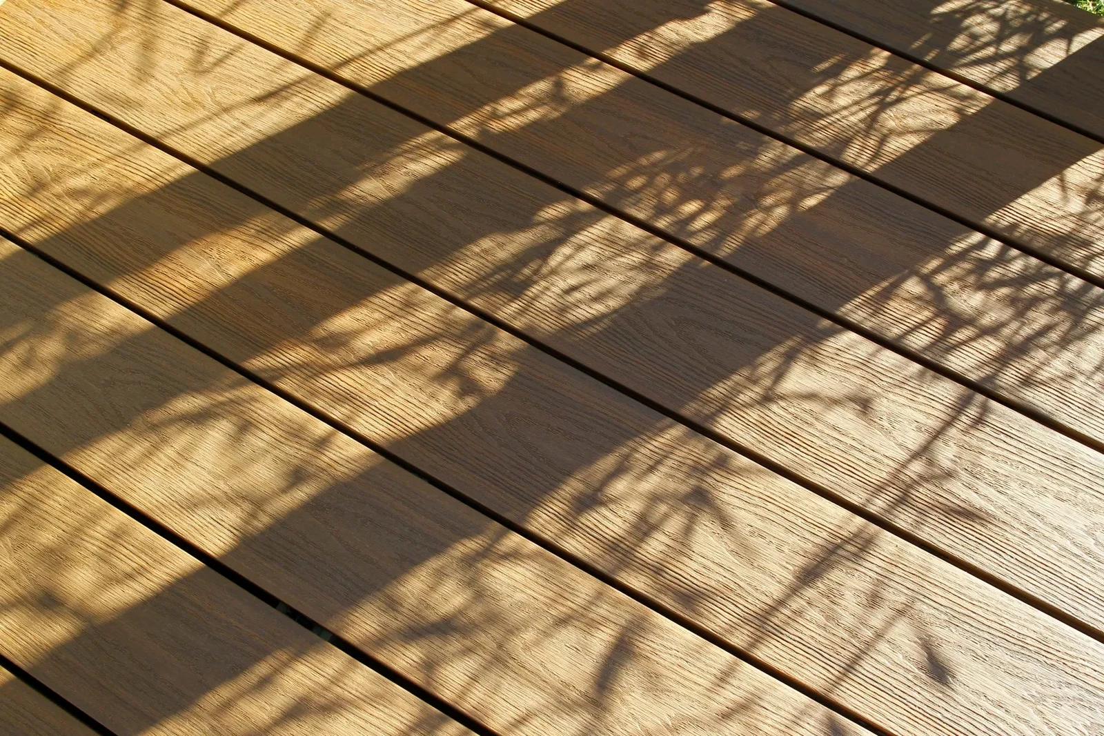 WPC Terrasplank RHK Premium 2,3x13,8x400cm Teak 13.8x2.3x400cm Bruin