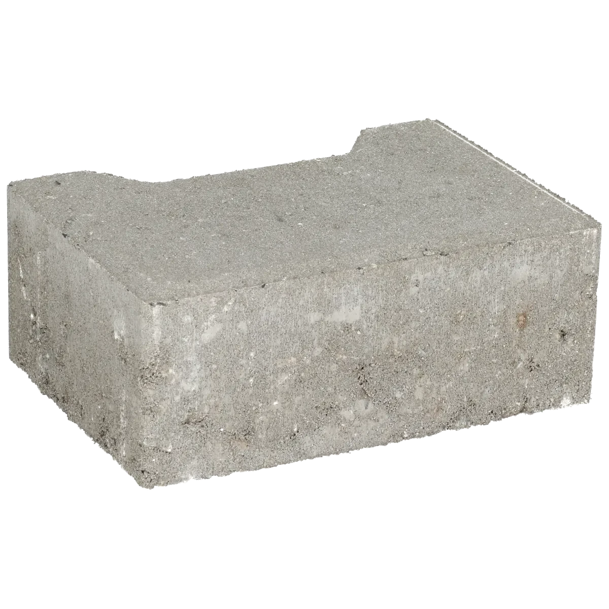 Ecotop Base Randsteen 20x13,4/11,5x8 normaal facet grijs KOMO PL2 20x13,4x8cm Grijs