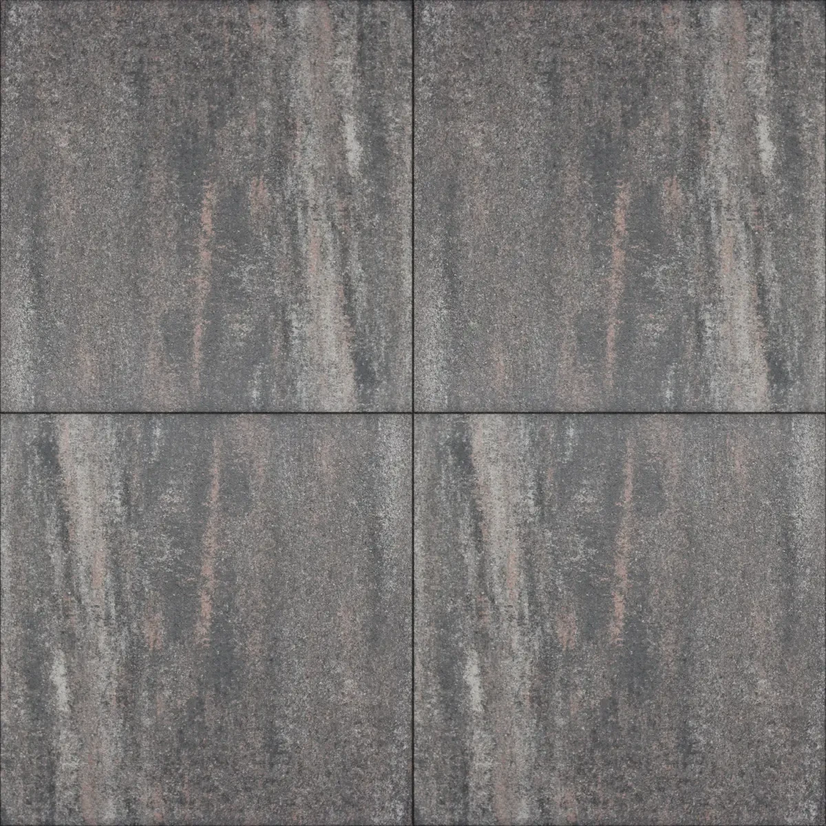 Mondo Facet Nature 60x60x4cm Antraciet, Bruin