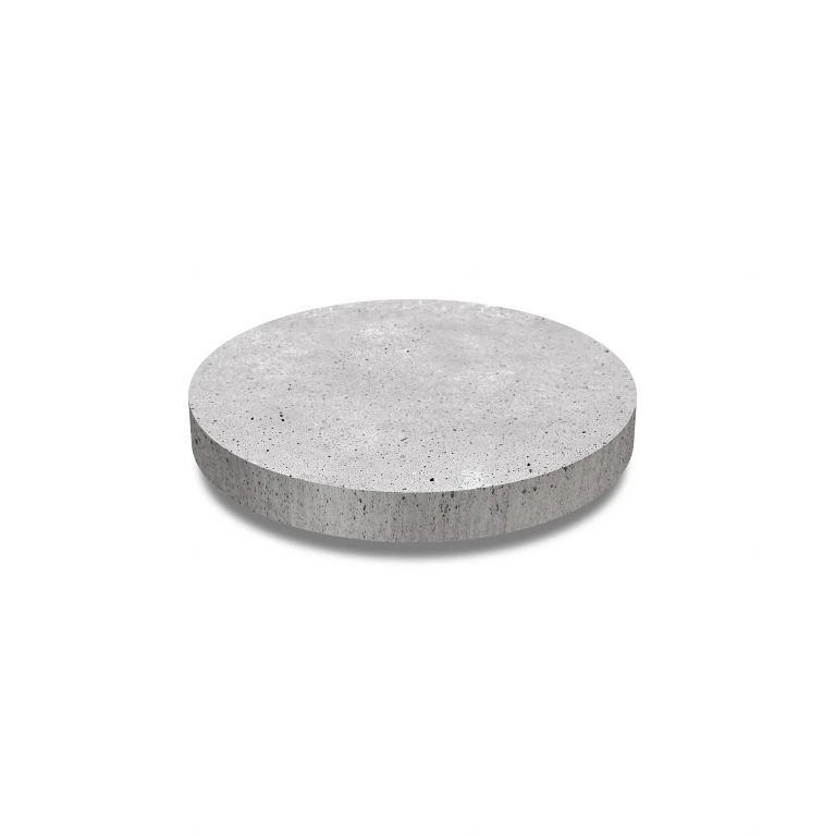 Oud hollandse tegel rond 60x60x7 grijs ArtiStone betontegel