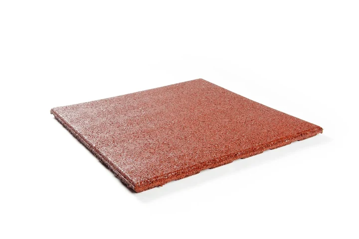 Veiligheidstgl Rood 50x50x2,5 50x50x2,5cm Rood