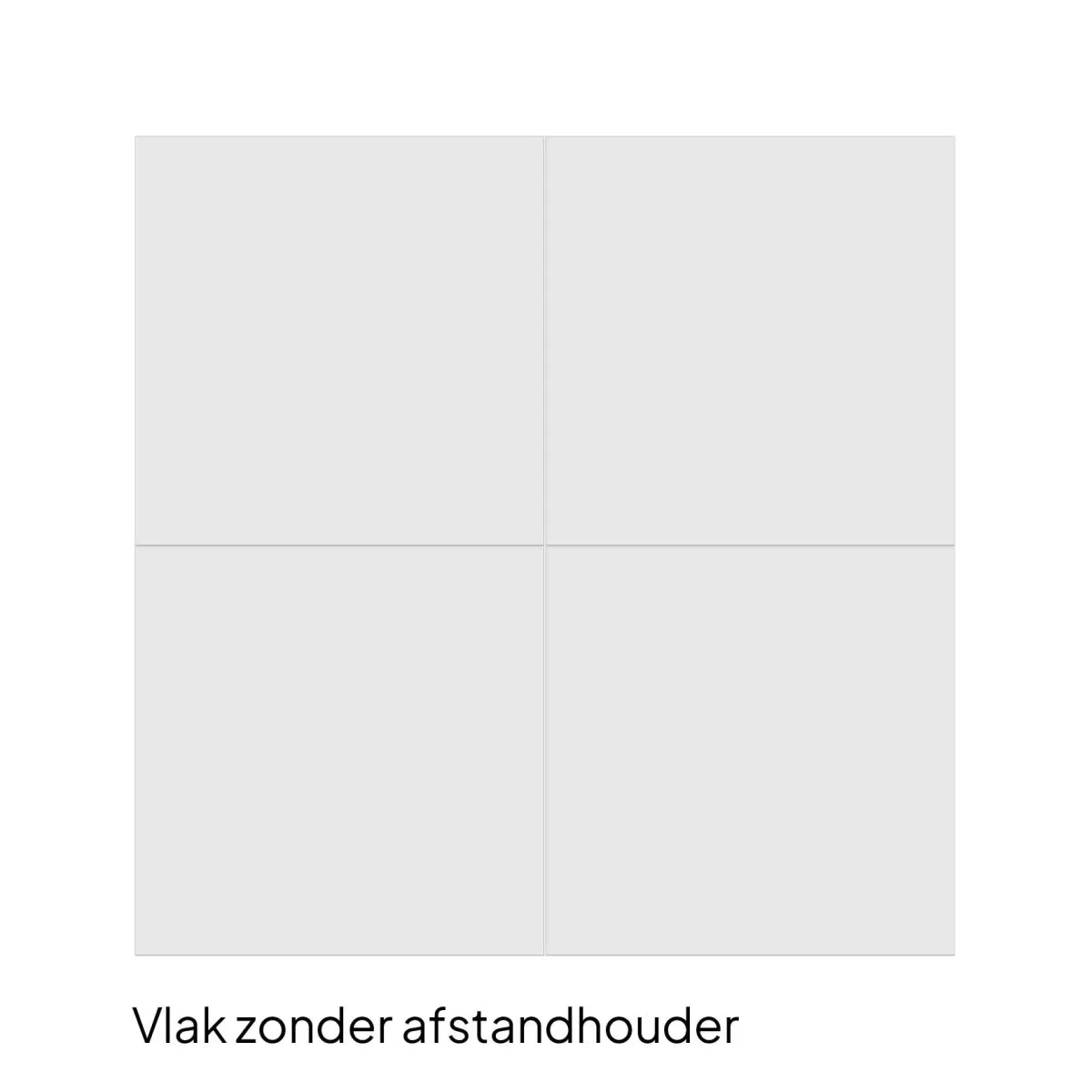 Grootformaat tegel 50x50x5 vlak KOMO 50x50x5cm Grijs