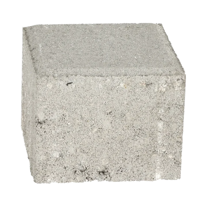 Ecotop Base Halve bss 10,5x10,5x8 normaal facet grijs KOMO PL2 10,5x10,5x8cm Grijs