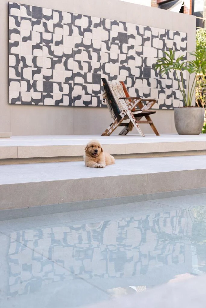 GeoCeramica® Ipanema 80x80x4cm Curly Wave