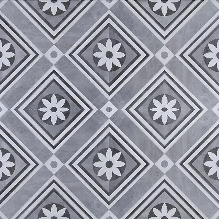 Ceramiton Fiorde 60x60x4cm 60x3x60cm Designo Flower