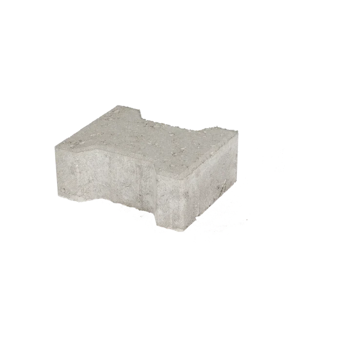 Basicstone H-verbandsteen 20x16,4/11,7x8 normaal facet grijs KOMO PL2 20x16,4x8cm