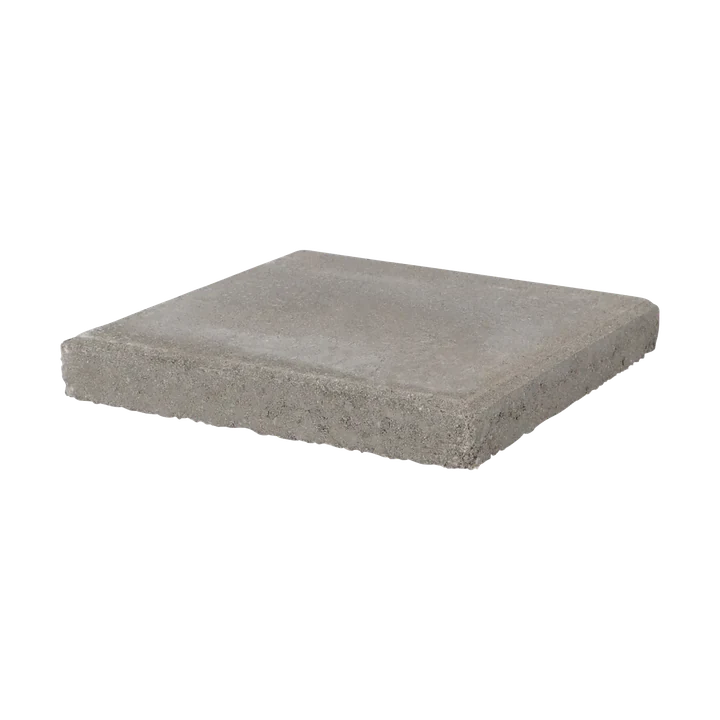 Tegel 30x30x4,5 facet HK grijs 1000 klein pakket 30x30x4,5cm