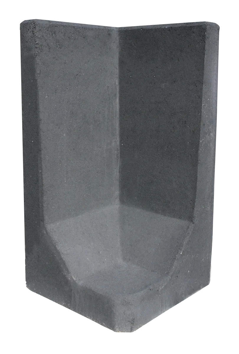 L-Element 40x80x40cm Antraciet