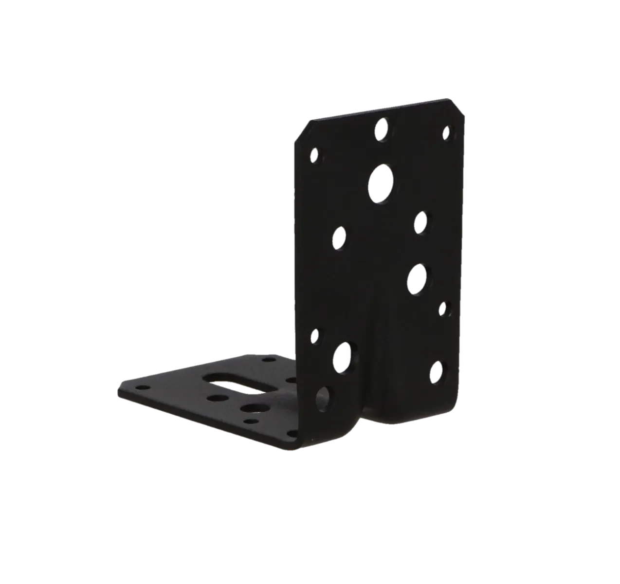 Hoekanker m/ril 90x90x60mm zwart TXT p/stuk