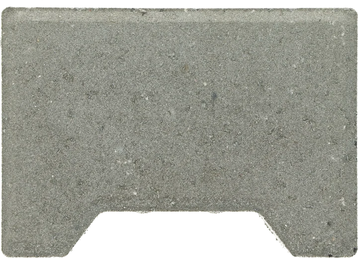 Ecotop Base Randsteen 20x13,4/11,5x8 normaal facet grijs KOMO PL2 20x13,4x8cm Grijs