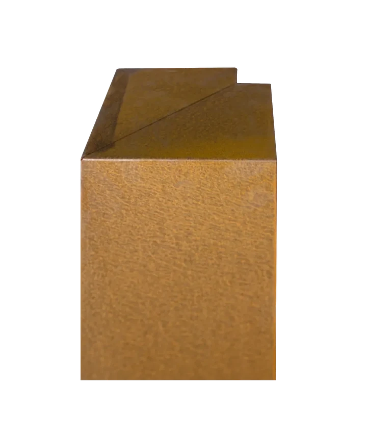 Overzetprofiel Muurblok Hoek Corten 12x30x17cm