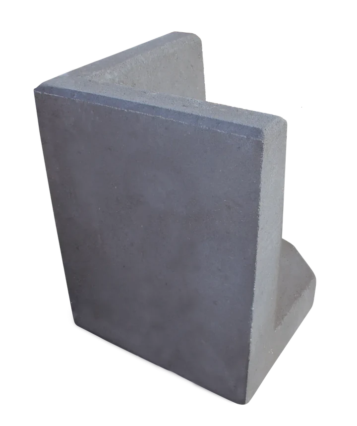 L-Hoekelement 40x50x40cm Antraciet