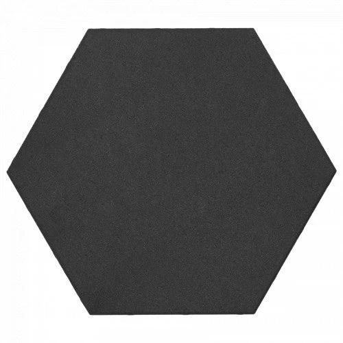 Soft Comfort Zeskant Nero 60x60x4 Excluton betontegel