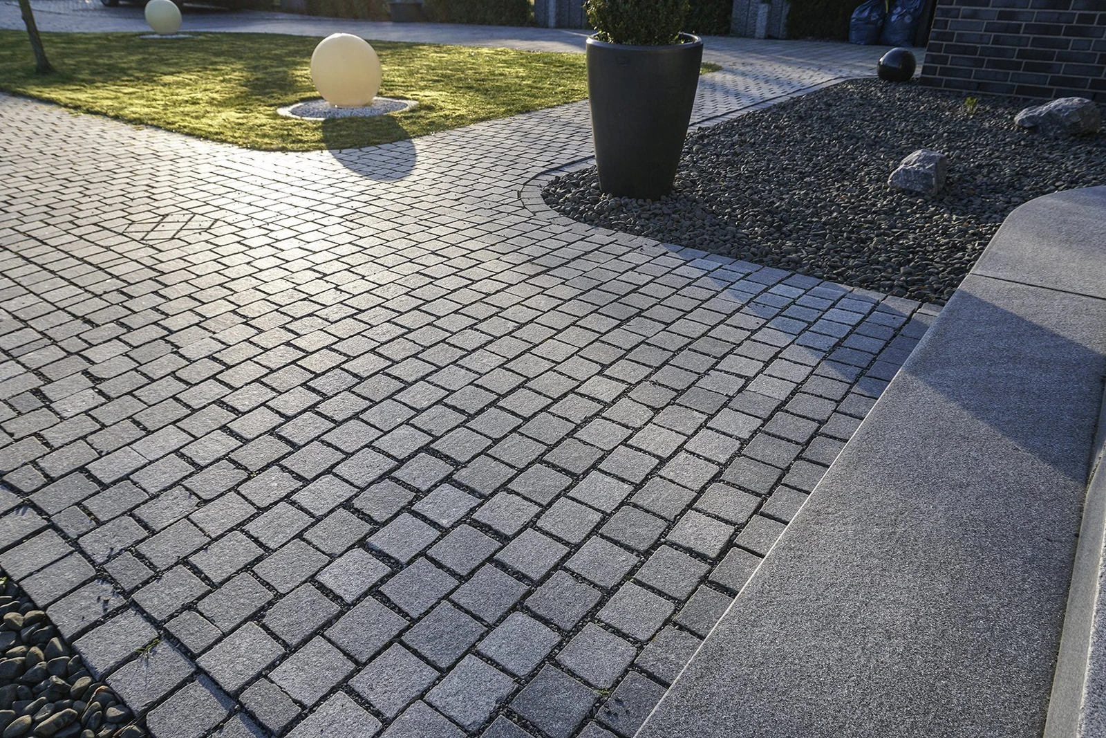 Banken Graniet Basic met rugleuning