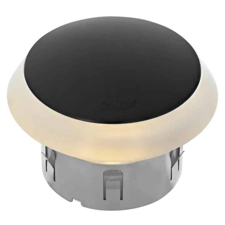 In-Lite Puck LED grondspot 12V - Black - Ø 60mm