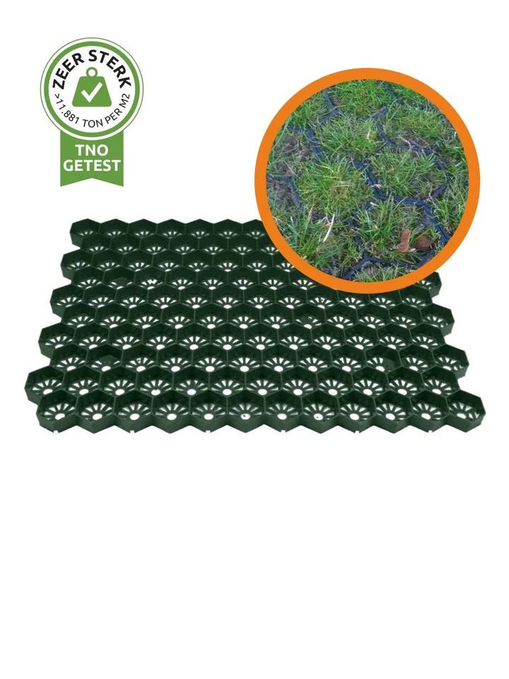 Grasroosters Easygravel® 3XL groen per m² grastegel