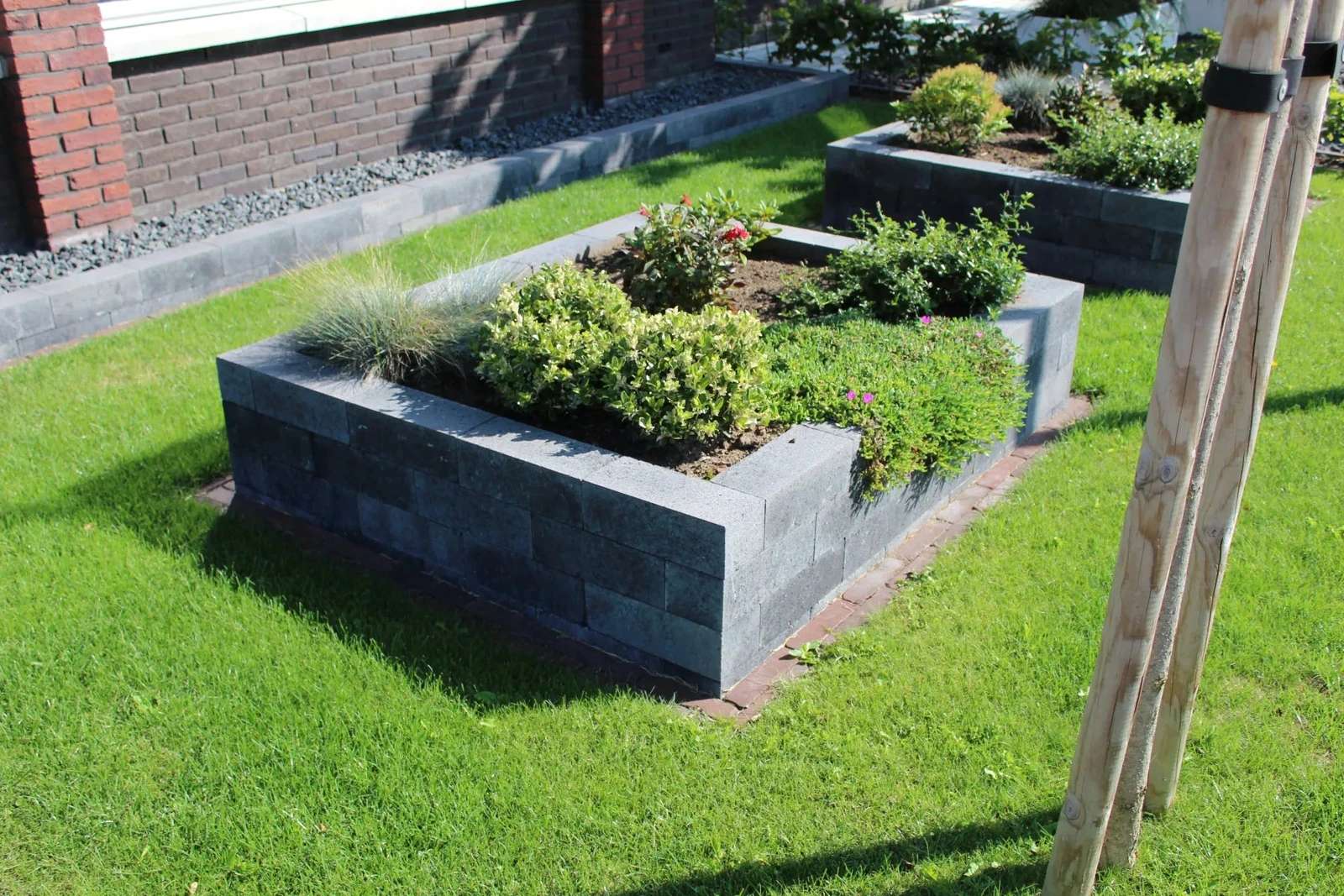 Wallblock New 30x12x10cm Antraciet