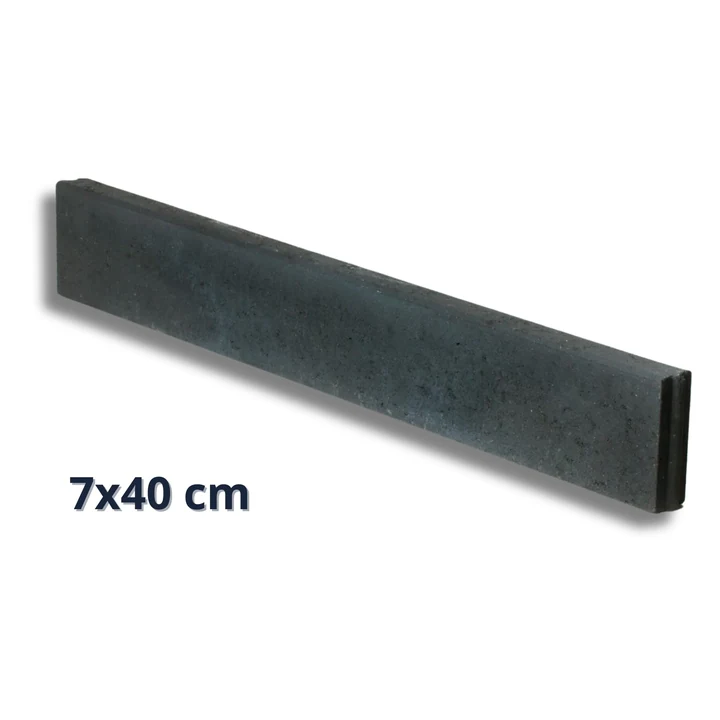 Opsluitband zwart / antraciet 7x40x100 Excluton