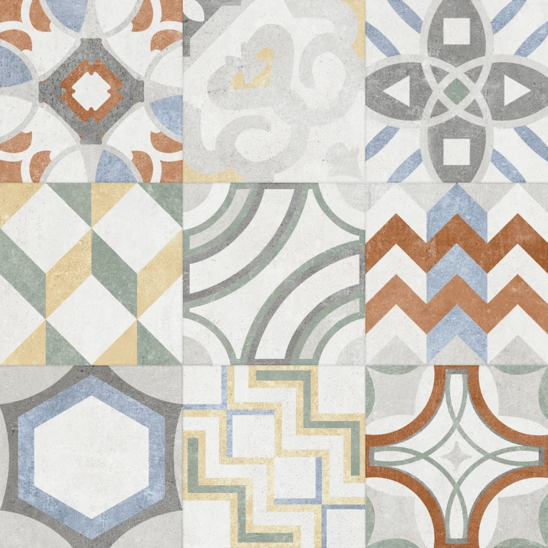 GeoCeramica® Porto 60x60x4cm Mix