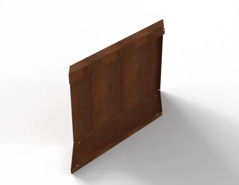 Bloembak Module+ Parallel paneel (E) 60x42 R 0,1x42x60cm