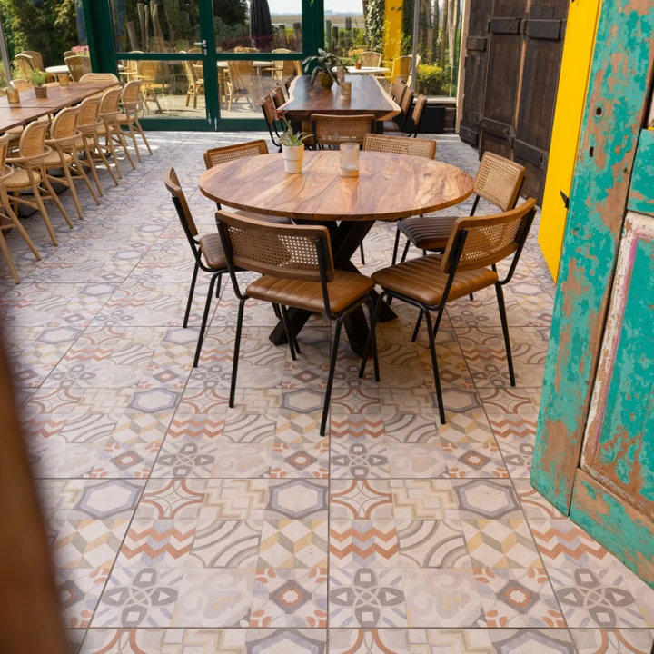 GeoCeramica® Porto 60x60x4cm Mix
