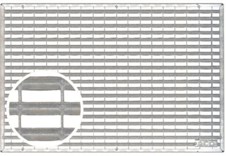 ACO Schraaprooster tbv schoonloper 60x40 cm